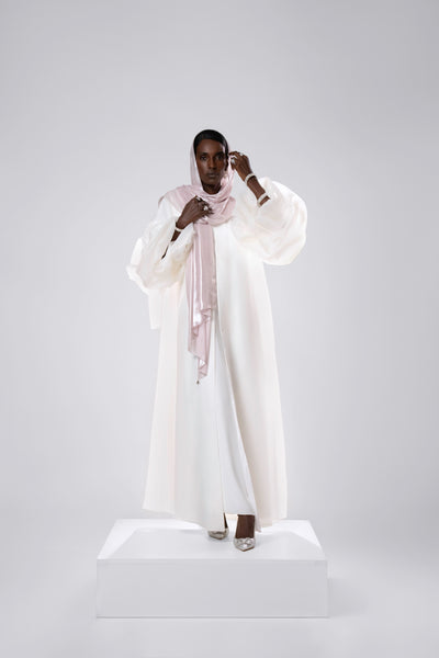 Light Pink Frost - Chiffon Scarf