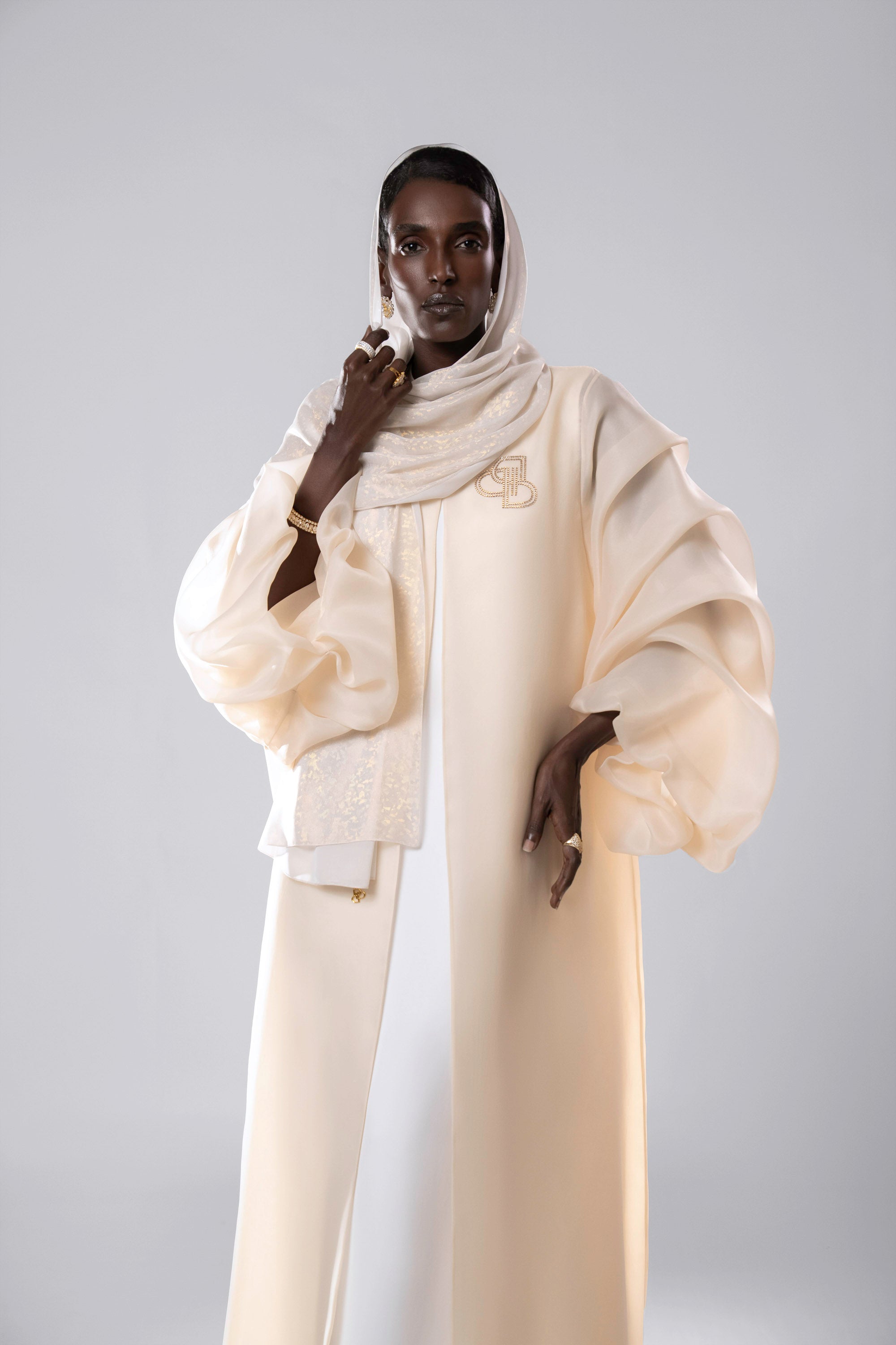 Rainbow Frost - Chiffon Scarf