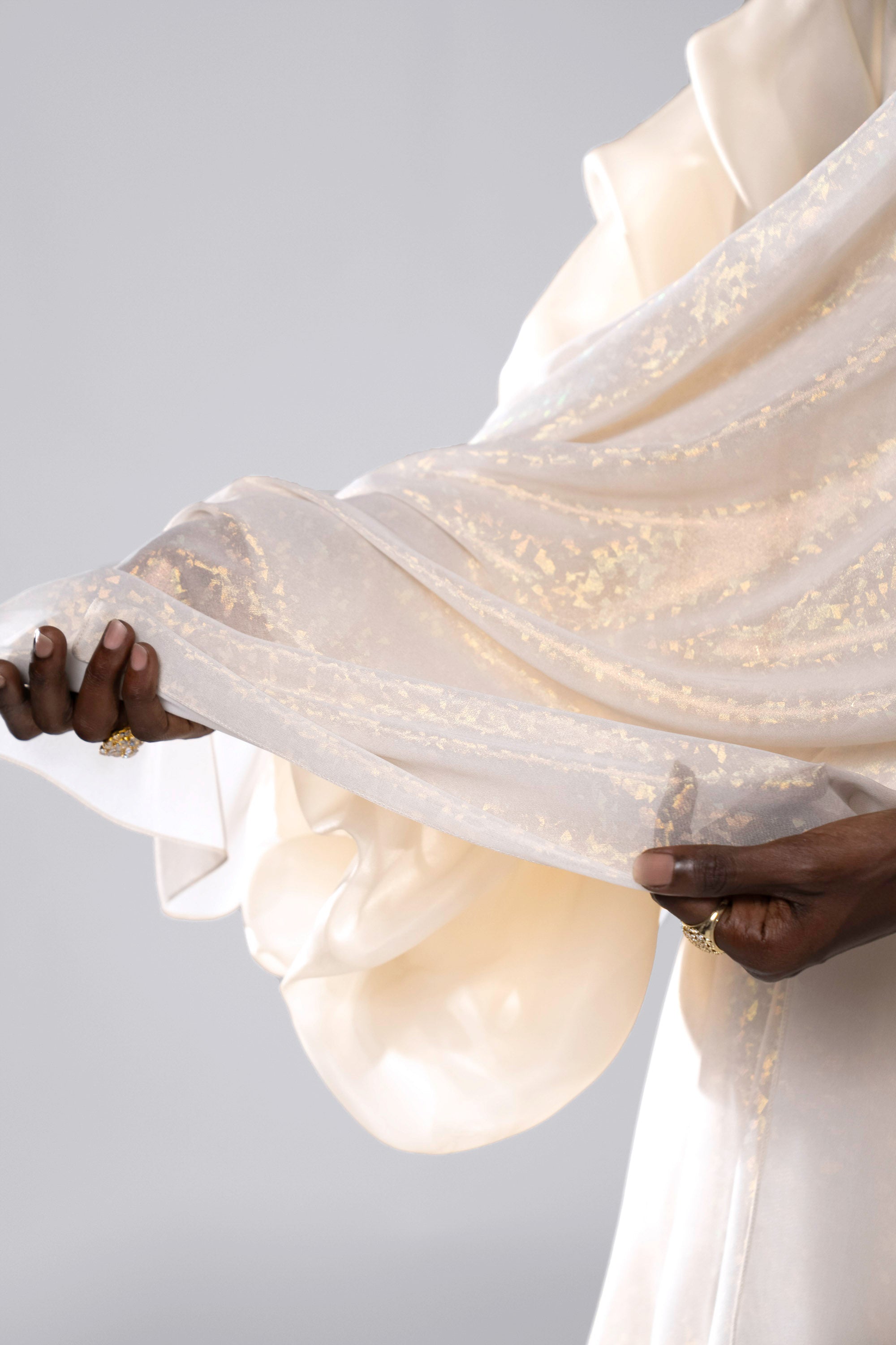 Rainbow Frost - Chiffon Scarf