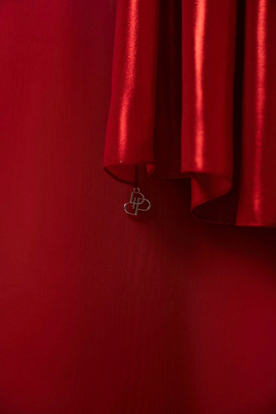 Red Frost - Chiffon Scarf