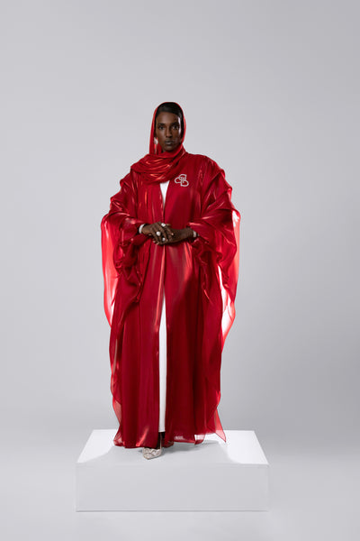 Red Frost - Chiffon Scarf